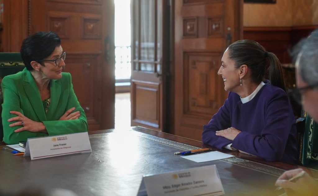 Sheinbaum se reúne con Jane Fraser, directora de Citigroup; dialogan sobre oportunidades que tiene México | El Universal
